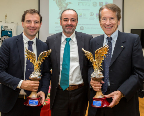 Da sx: Aurelio Capaldi, Francesco Di Nisio, Giulio Terzi